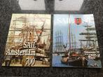 2 Boeken Sail Amsterdam 700 en Sail Amsterdam 80, Ophalen of Verzenden, Zo goed als nieuw, Motorboot, Boek of Tijdschrift
