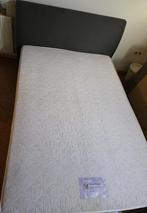 2 persoons bed inclusief matras, Ophalen, Gebruikt, Zwart, Tweepersoons