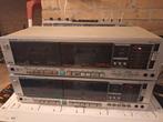 2x Sharp RT-1010 casette deck, Ophalen of Verzenden, Gebruikt, Audio