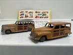 Dinky’s Toys: Estate car (Woody) 1 x 27F en 1 x 344 1950’s, Ophalen of Verzenden