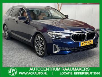 BMW 5 Serie TOURING 518d HIGH EXECUTIVE LEDER NAVIGATIE CRUI beschikbaar voor biedingen