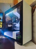High game wit/zwart pc NZXT I9 RTX Waterkoeling 2TB! RGB, Computers en Software, Desktop Pc's, 32 GB, ., Intel Core i9, Ophalen of Verzenden