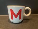 Nieuwe Hema Koffiemok - Letter M, Keramiek, Nieuw, Ophalen of Verzenden, Effen