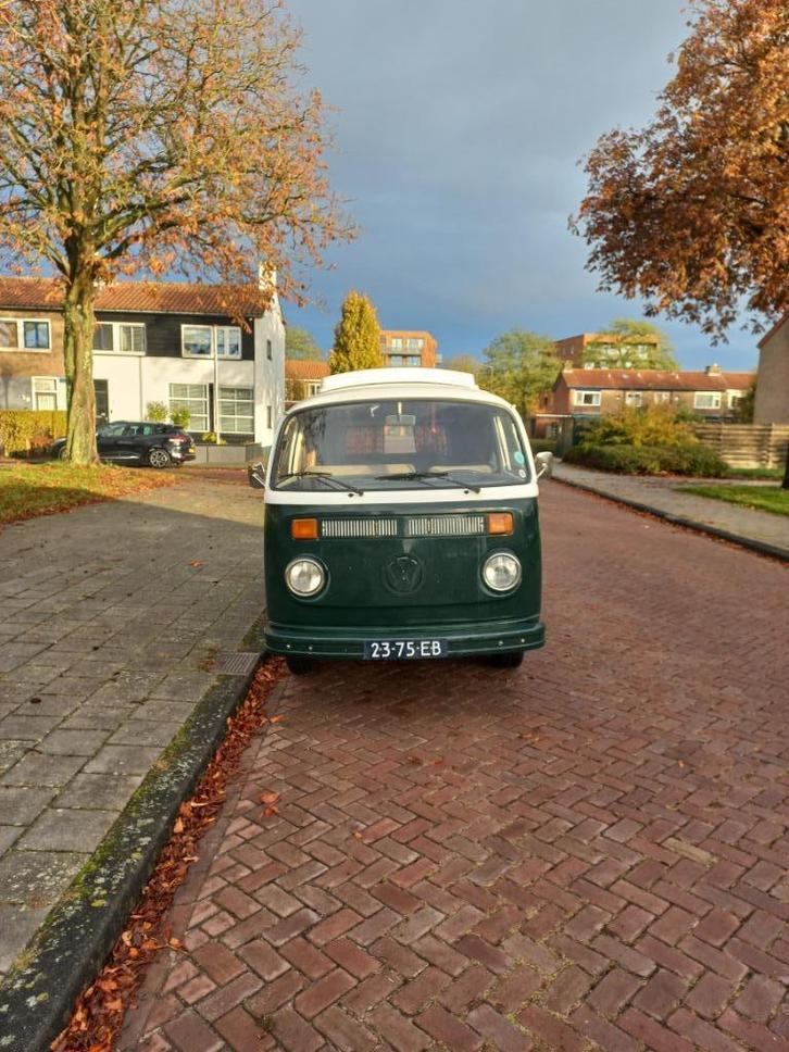 Volkswagen T2 bus 1975 met origineel Nederlands kenteken, Auto's, Bestelauto's, Particulier, Volkswagen, Benzine, Handgeschakeld