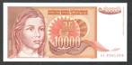 Bankbiljet - Joegoslavië 10.000 Dinara 1992 - UNC., Ophalen of Verzenden, Joegoslavië, Los biljet