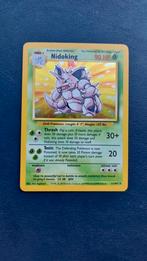 Nidoking HOLO Base 11/102 (EN) NM, Ophalen of Verzenden, Zo goed als nieuw, Losse kaart