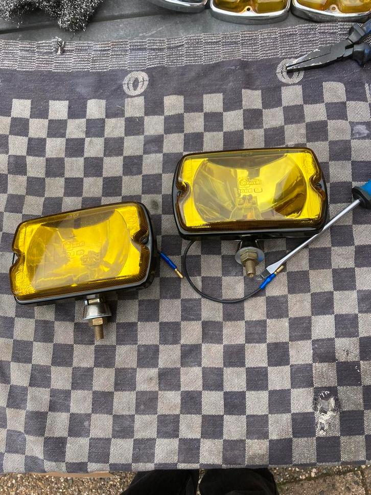 Oldtimer 2 Cibie gele verstralers type 35, Auto-onderdelen, Verlichting, Nieuw, Ophalen of Verzenden