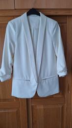Nieuwe ecru blazer mt.S, Kleding | Dames, Jasjes, Kostuums en Pakken, Ophalen of Verzenden, Nieuw, Overige kleuren