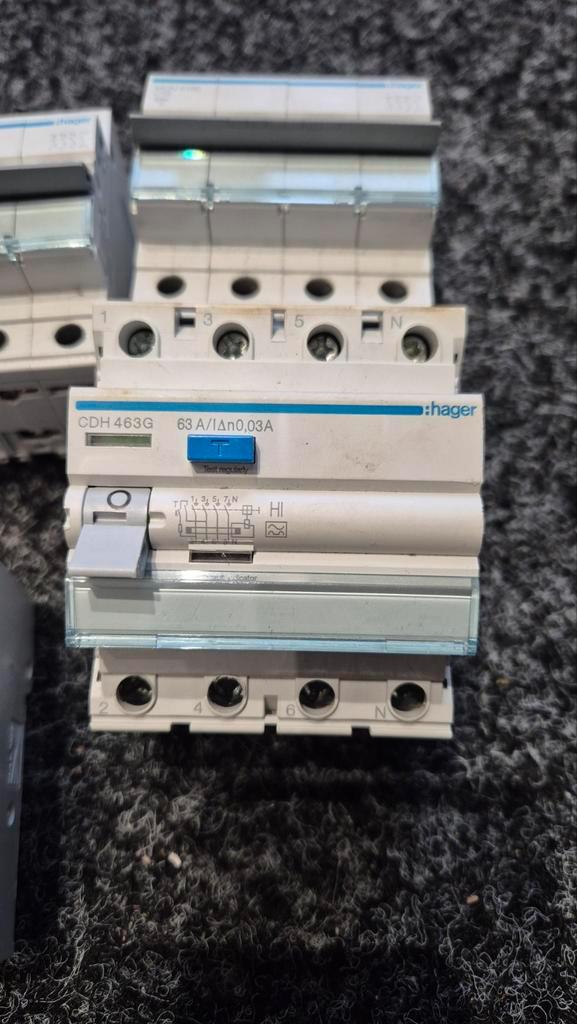 Diverse (aardlek) automaten te koop 63A 32A 20A 16A, Doe-het-zelf en Verbouw, Elektra en Kabels, Overige typen, Ophalen of Verzenden