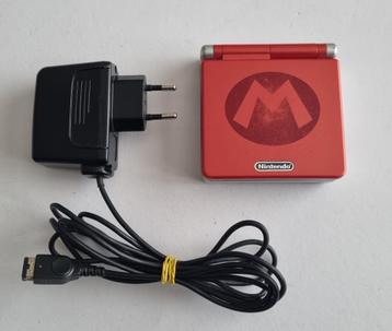 Nintendo Game Boy Advance SP GBA Limited Mario Edition beschikbaar voor biedingen