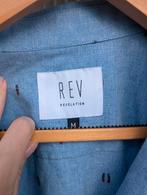 Revolution Blouse - Maat M, Kleding | Heren, Overhemden, Blauw, Zo goed als nieuw, Revolution, Halswijdte 39/40 (M)