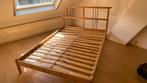 Gratis IKEA bed 2 persoons, Gebruikt, Ophalen of Verzenden, 140 cm, Wit