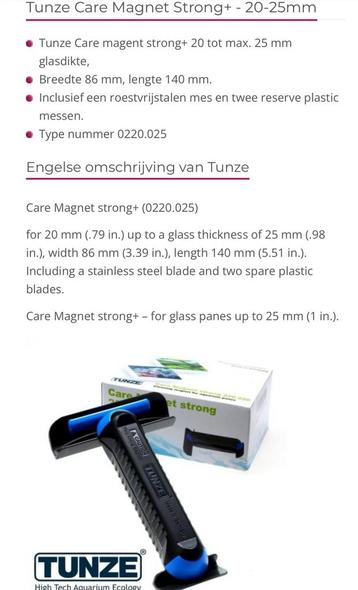 Tunze Care Magnet Strong+ - 20-25mm beschikbaar voor biedingen