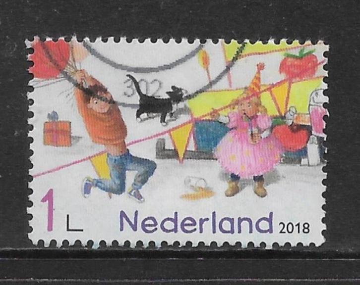 2018, Verjaardagzegel, Kinderen en poes, 3e L [3618] (K0426), Postzegels en Munten, Postzegels | Nederland, Ophalen of Verzenden