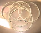 5 stuks borduurring diameter 34 cm., Ophalen of Verzenden, Nieuw, Handborduren, Onderdeel of Toebehoren