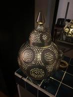 Marokkaanse Tafellamp - Sfeervol Licht, Huis en Inrichting, Lampen | Vloerlampen, Ophalen, Zo goed als nieuw, Metaal, Minder dan 100 cm