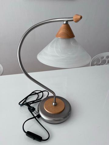 Prachtige vintage/retro tafellamp Massive Agostinelli beschikbaar voor biedingen