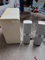 Philips subwoofer met speakers, Audio, Tv en Foto, Luidsprekers, Philips, Gebruikt, Subwoofer, Ophalen of Verzenden