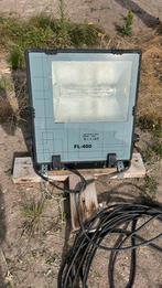 Bouwlamp, gasontladingslamp, Doe-het-zelf en Verbouw, Bouwverlichting, Ophalen of Verzenden, Zo goed als nieuw, 500 watt of meer