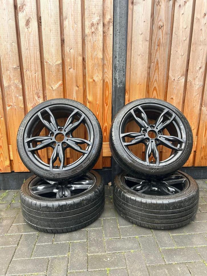 BMW 436 M 18 inch velgen + 4 nieuwe banden, Auto-onderdelen, Banden en Velgen, Banden en Velgen, Zomerbanden, 18 inch, 225 mm
