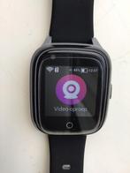 OUDEREN smartwatch horloge GPS, ALARM-bellen, VALPROTECTIE, Zwart, Ophalen of Verzenden, Zo goed als nieuw, Waterdicht