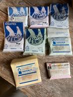 3. Majolica / onderglazuur 8x pottenbakken / keramiek, Ophalen of Verzenden, Gebruikt