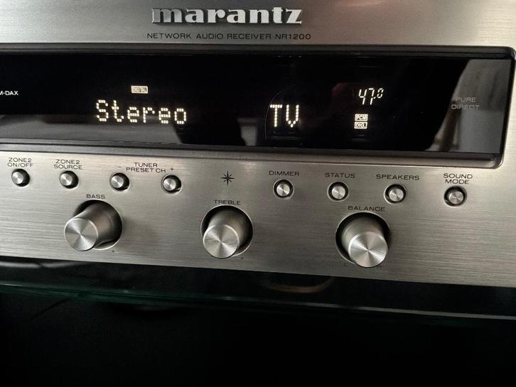 Marantz NR1200 Netwerk Audio Receiver, Audio, Tv en Foto, Versterkers en Receivers, Zo goed als nieuw, 60 tot 120 watt, Marantz