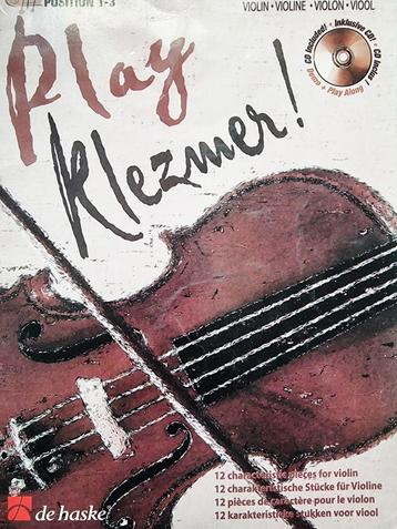 Play Klezmer! + Cd. Goede staat. Viool. beschikbaar voor biedingen