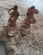Sandalette beige met rits Maat 40, Verzenden, Beige, Overige typen, Nieuw