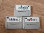 Final Fantasy IV, V, VI - Super Famicom (Japans), Spelcomputers en Games, Games | Nintendo Super NES, Gebruikt, 1 speler, Ophalen of Verzenden