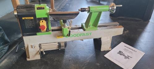 Woodfast houtdraaibank, Doe-het-zelf en Verbouw, Draaibanken, Gebruikt, Houtdraaibank, Minder dan 500 mm, Ophalen