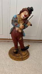 Viool spelende clown, Verzamelen, Efteling, Ophalen of Verzenden, Zo goed als nieuw, Beeldje of Poppetje