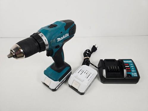 Makita DF457D – Accu Schroefboormachine | Met 2x 1.5Ah Accu, Doe-het-zelf en Verbouw, Gereedschap | Boormachines, Gebruikt, Boor- en Schroefmachine