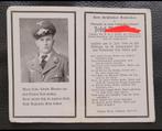 Death card/Sterbebild/ Bidprent obergefr. Luftwaffe WO2 1944, Ophalen of Verzenden, Bidprentje