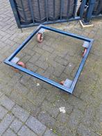 Transportkar met Wielen, hondje, dolly, platvormwagen ZWAAR, Ophalen, Transportkar