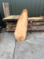 Mooie eiken boomstamschijf 150x50x6 cm, Ophalen, Zo goed als nieuw