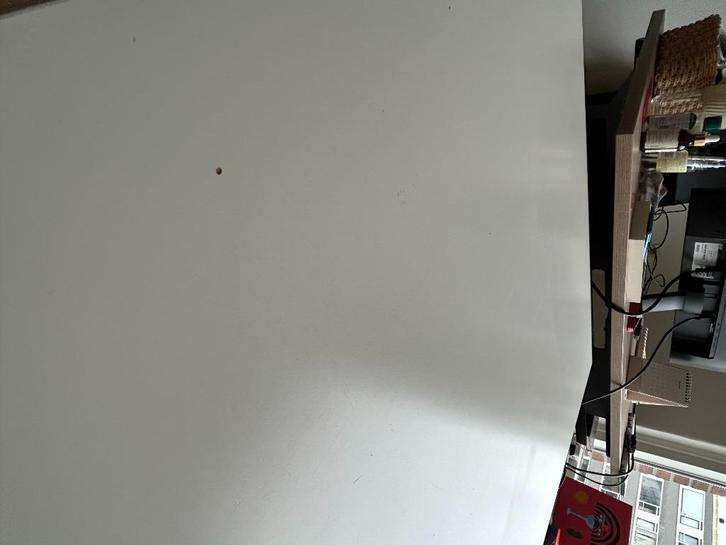 Table, Huis en Inrichting, Tafels | Eettafels, Gebruikt, 50 tot 100 cm, 150 tot 200 cm, Rechthoekig, Overige materialen, Ophalen