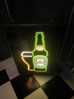 Heineken verlichting, Verzamelen, Biermerken, Ophalen, Zo goed als nieuw, Reclamebord, Plaat of Schild, Heineken