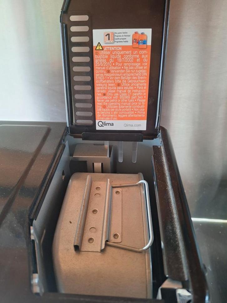 Qlima Petroleumkachel - Zuinig en Effectief!, Huis en Inrichting, Kachels, Gebruikt, Vrijstaand, Petroleumkachel, Overige brandstoffen