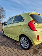 Kia Picanto 1.0 Cvvt 5-DRS 2011 Groen metallic in topstaat, Voorwielaandrijving, Stof, Zwart, 400 kg