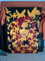 Schilderij Bloemenvrouw, Ophalen