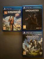 PS4 Games: Outcast, Uncharted, Horizon Zero Dawn, Spelcomputers en Games, Spelcomputers | Sony PlayStation 4, Ophalen of Verzenden