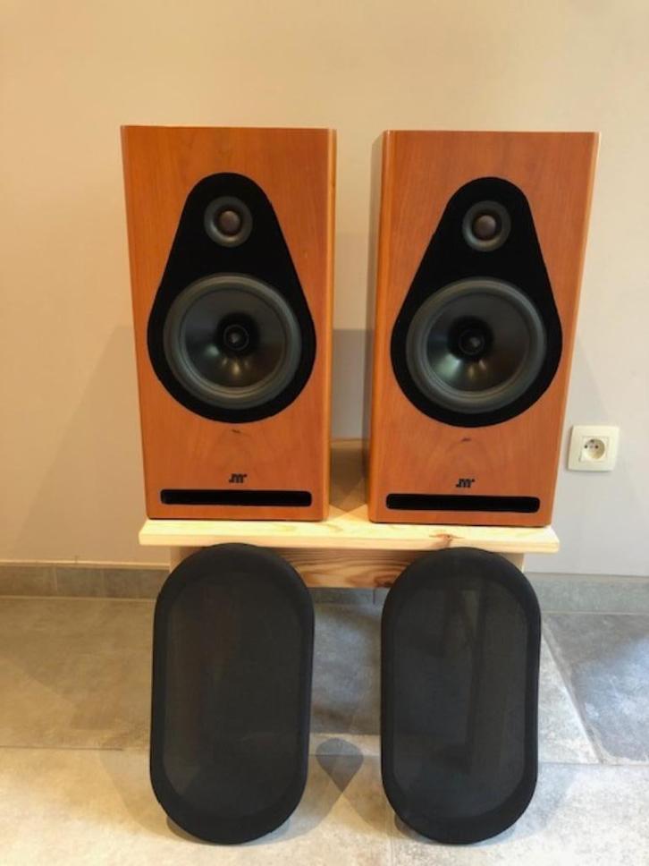 prachtige JMR Jean Marie Reynaud Bliss speakers, Audio, Tv en Foto, Luidsprekers, Zo goed als nieuw, Front, Rear of Stereo speakers