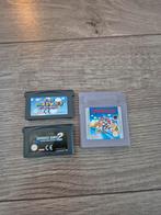 Super Mario World en Land en Advance Wars 2 Nintendo Gameboy, Spelcomputers en Games, Games | Nintendo Game Boy, 1 speler, Ophalen of Verzenden