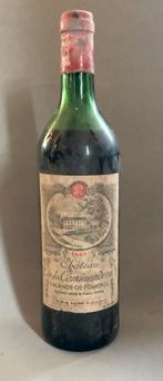 1967 Chateau de la Commanderie, Lalande-de-Pomerol, Frankrijk, Ophalen of Verzenden, Zo goed als nieuw, Rode wijn