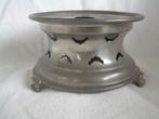 Oud tin tinnen stoofje comfoortje niet gemerkt., Antiek en Kunst, Ophalen of Verzenden