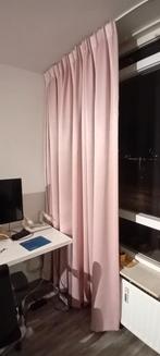 Oud rose gordijnen, Ophalen of Verzenden, Zo goed als nieuw, 200 cm of meer, 200 cm of meer