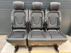 achter bank Mercedes V-klasse Vito 3persoons(2+1) stoelen
