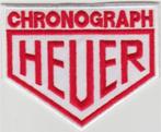 Heuer Chronograph stoffen opstrijk patch embleem #4, Verzenden, Nieuw, Overige typen