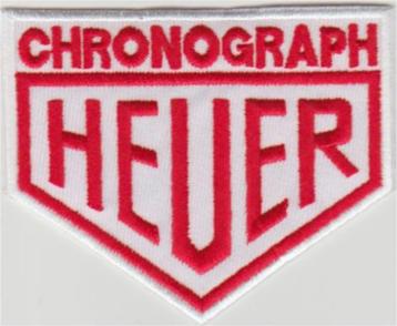 Heuer Chronograph stoffen opstrijk patch embleem #4 beschikbaar voor biedingen